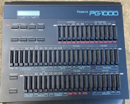 Roland-D-50 and PG-1000 and cards